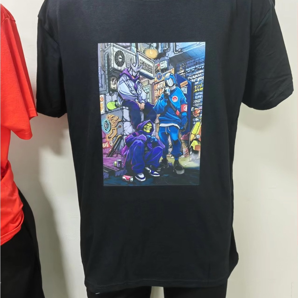 Shredder - Skeletor - Cobra Commander - Black Graphic T-Shirt